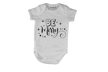 Be Merry - Christmas - Baby Grow