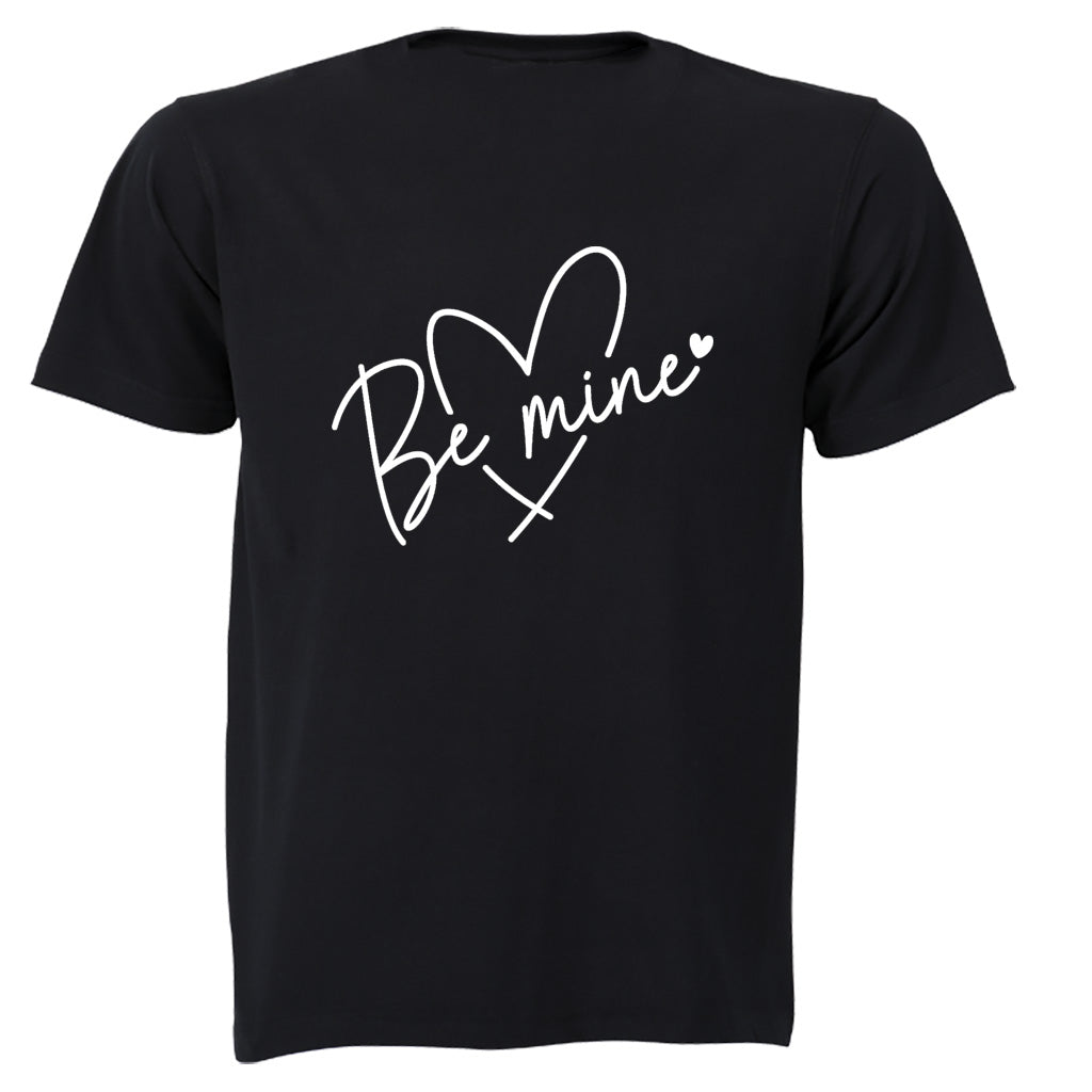 Be Mine - Valentine Heart - Adults - T-Shirt - BuyAbility South Africa
