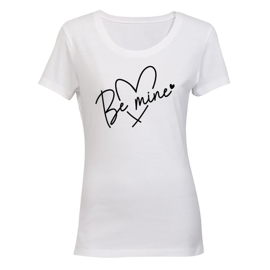 Be Mine - Valentine Heart - Ladies - T-Shirt - BuyAbility South Africa
