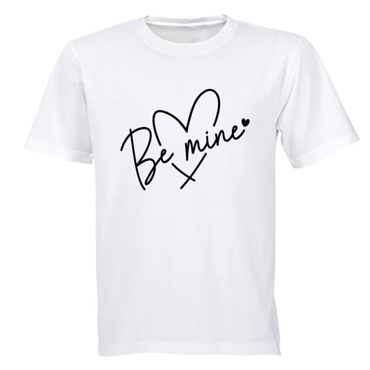 Be Mine - Valentine Heart - Adults - T-Shirt - BuyAbility South Africa