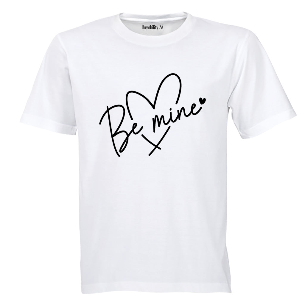 Be Mine - Valentine Heart - Adults - T-Shirt