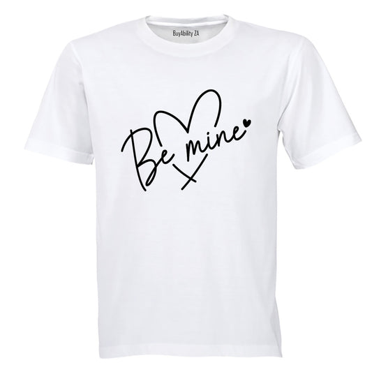 Be Mine - Valentine Heart - Adults - T-Shirt