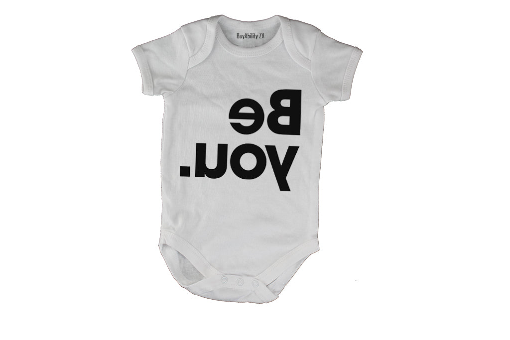 Be You - Reverse Print - Baby Grow