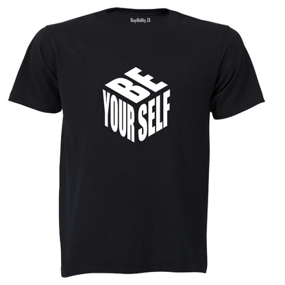 Be Yourself - Cube - Adults - T-Shirt - BuyAbility