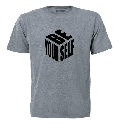 Be Yourself - Cube - Adults - T-Shirt - BuyAbility
