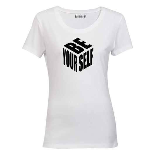 Be Yourself - Cube - Ladies - T-Shirt