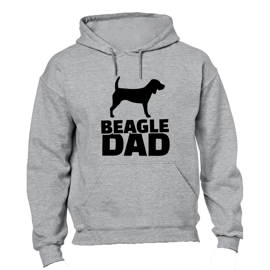 Beagle Dad - Hoodie - BuyAbility South Africa