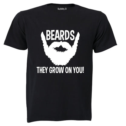 Beards - Adults - T-Shirt - BuyAbility