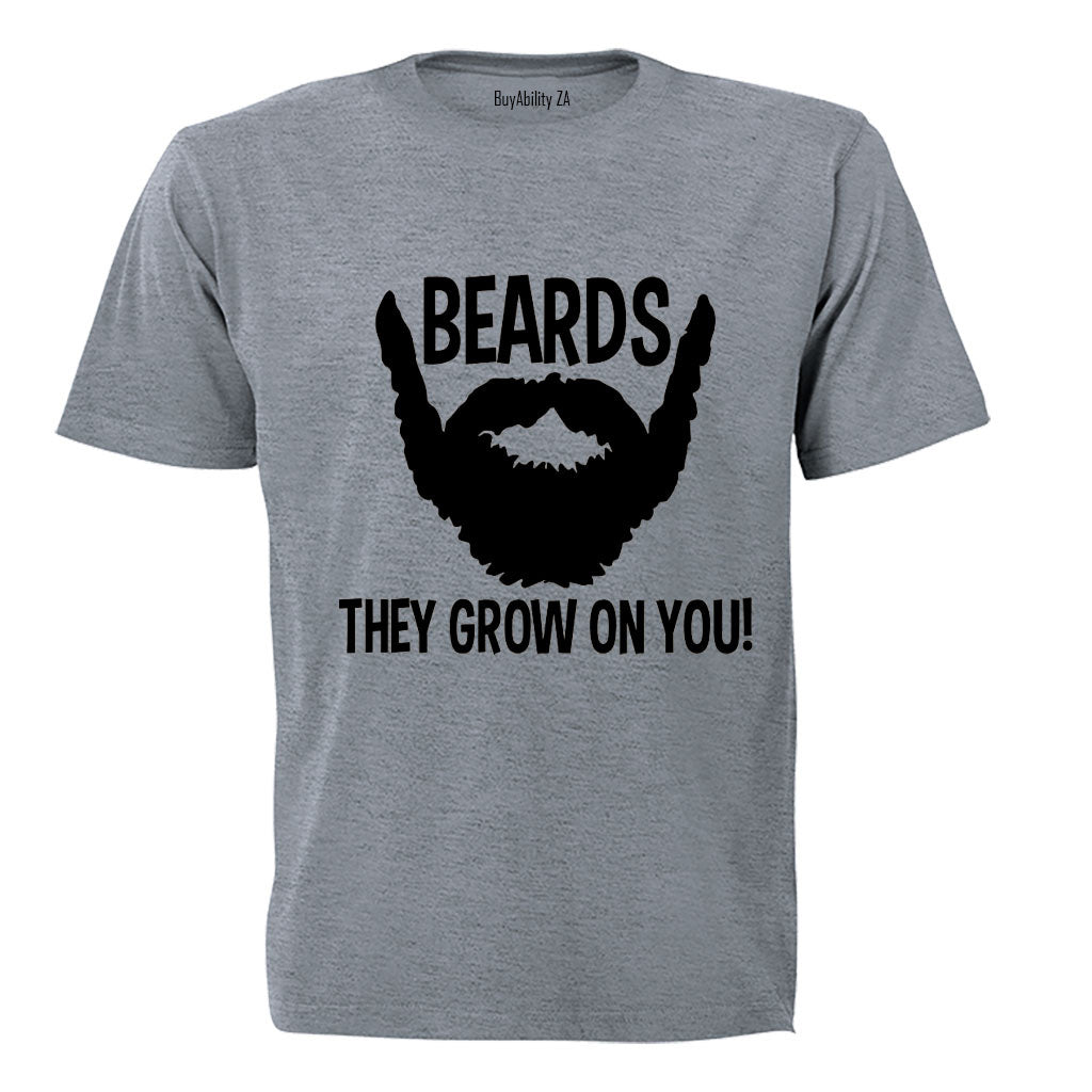Beards - Adults - T-Shirt - BuyAbility