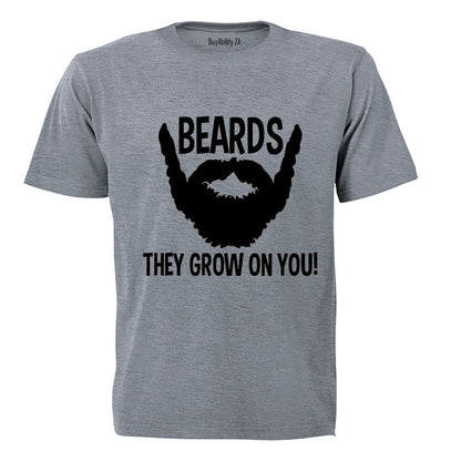 Beards - Adults - T-Shirt - BuyAbility