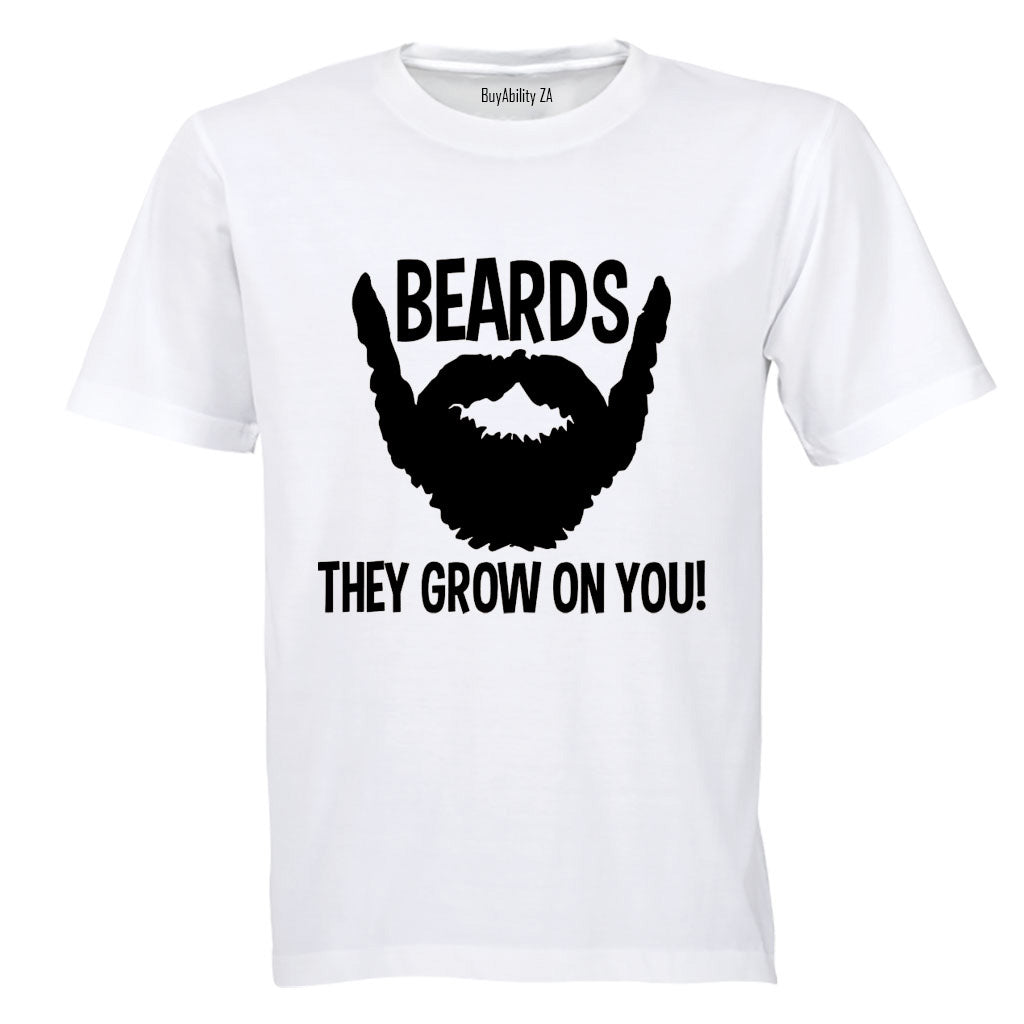 Beards - Adults - T-Shirt - BuyAbility