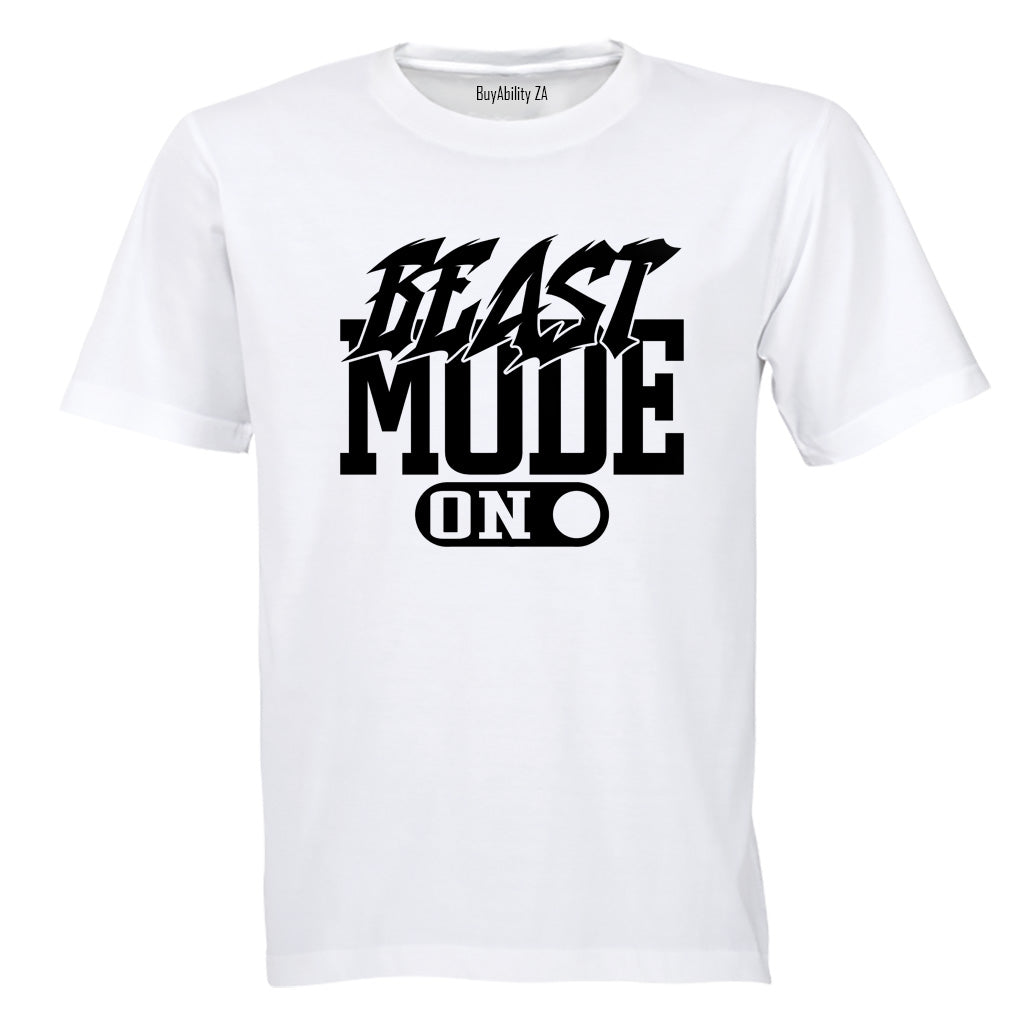 Beast Mode - Switched ON - Adults - T-Shirt - BuyAbility South Africa