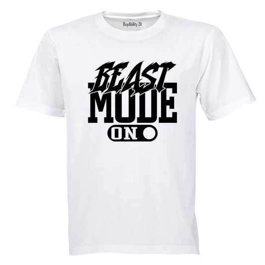 Beast Mode - Switched ON - Adults - T-Shirt - BuyAbility South Africa