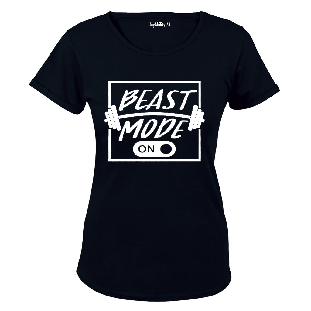 Beast Mode ON - Ladies - T-Shirt - BuyAbility
