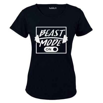 Beast Mode ON - Ladies - T-Shirt - BuyAbility