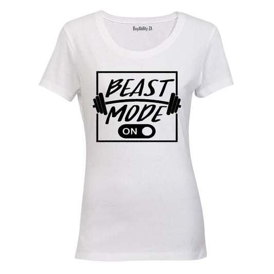 Beast Mode ON - Ladies - T-Shirt - BuyAbility