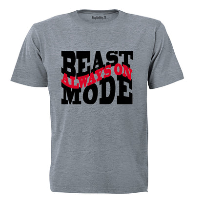 Beast Mode Always On - Adults - T-Shirt