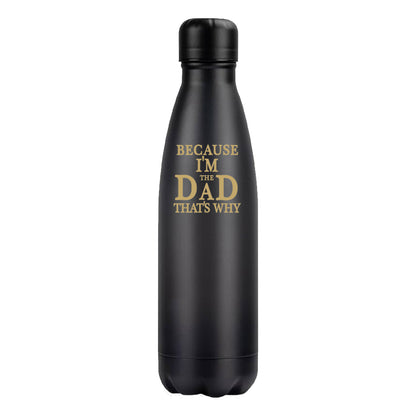 I'm The Dad - 500ml Black Stainless Steel Bottle