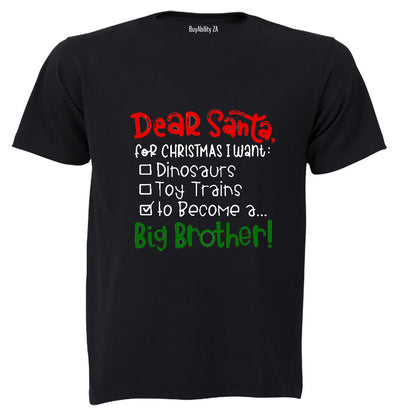 Become A Big Brother - Christmas - Kids T-Shirt