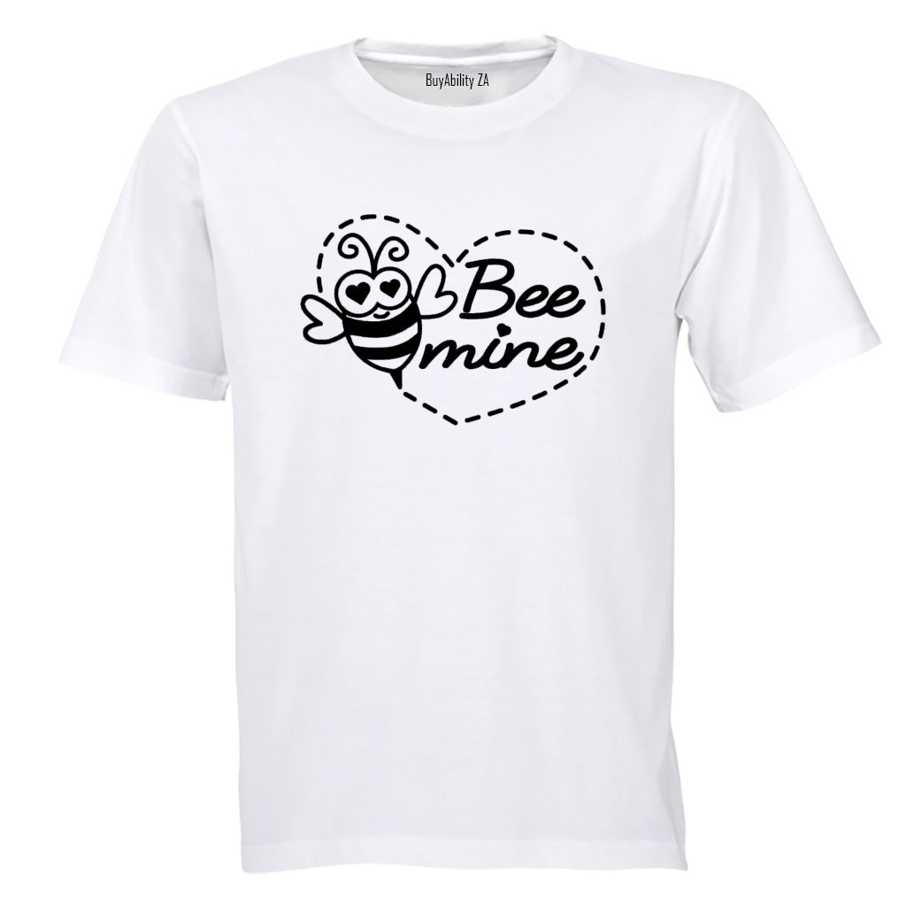 Bee Mine - Valentine - Adults - T-Shirt