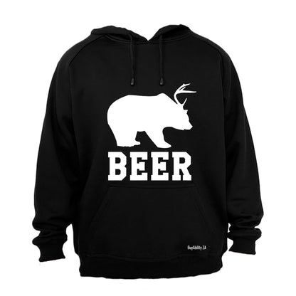 Beer - Bear + Deer - Hoodie - BuyAbility