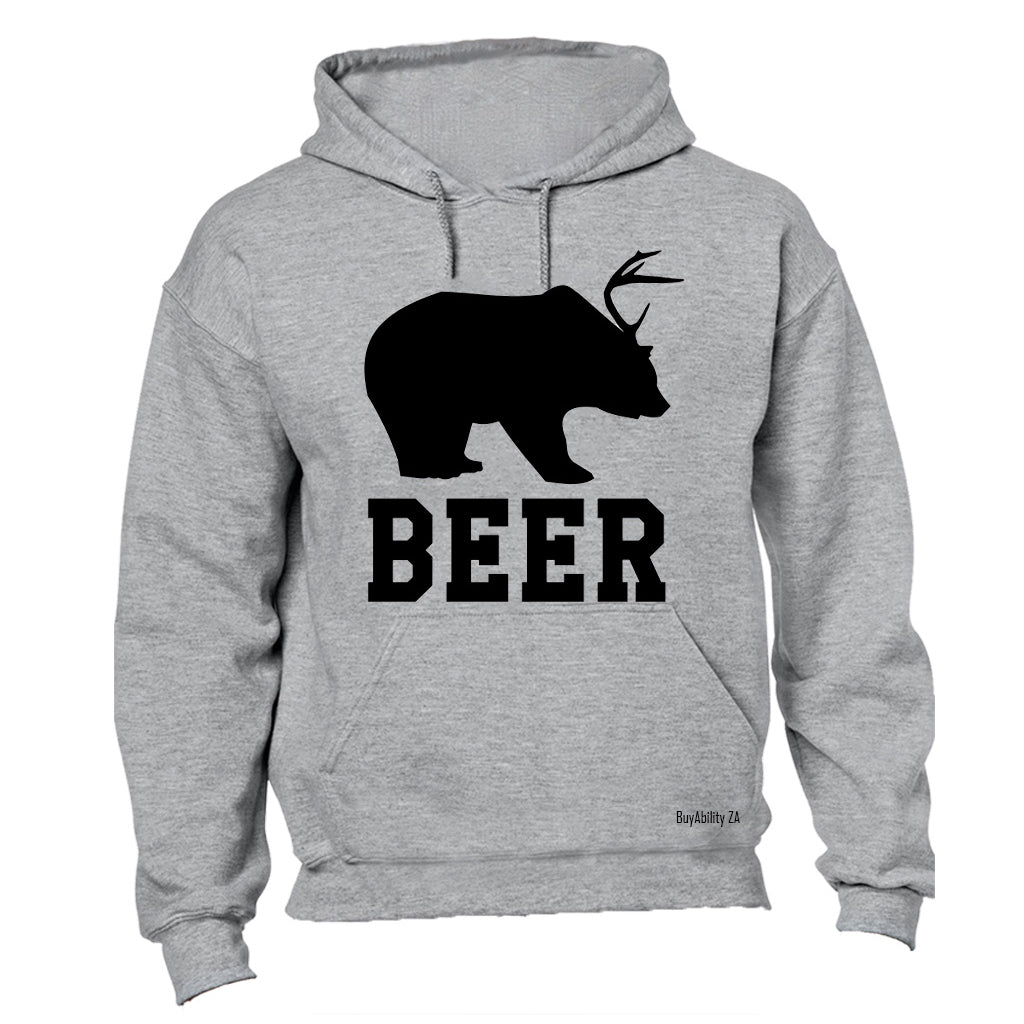 Beer - Bear + Deer - Hoodie - BuyAbility