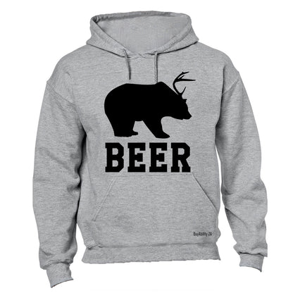 Beer - Bear + Deer - Hoodie - BuyAbility