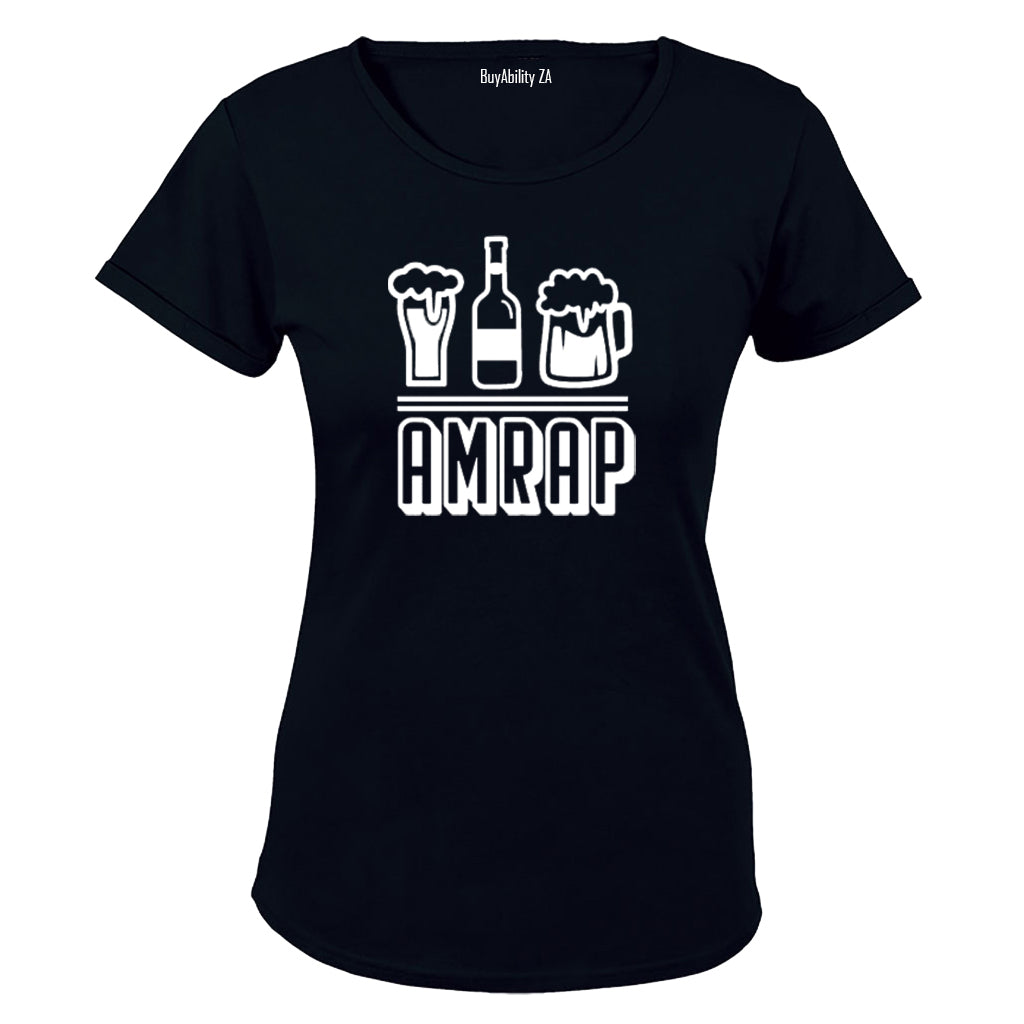 AMRAP - BEER - Ladies - T-Shirt - BuyAbility