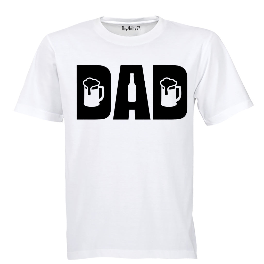 DAD - Beer - Adults - T-Shirt - BuyAbility