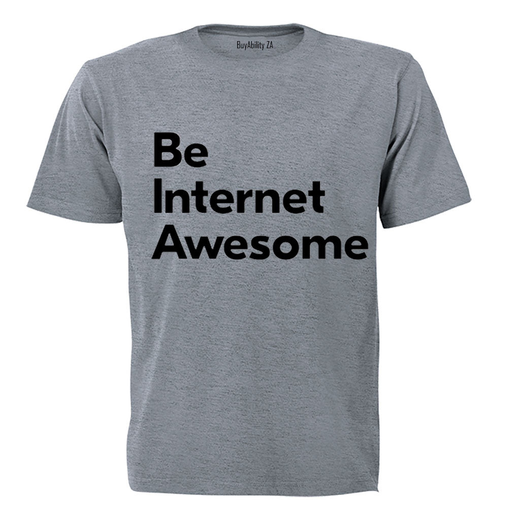 Be Internet Awesome - Adults - T-Shirt - BuyAbility