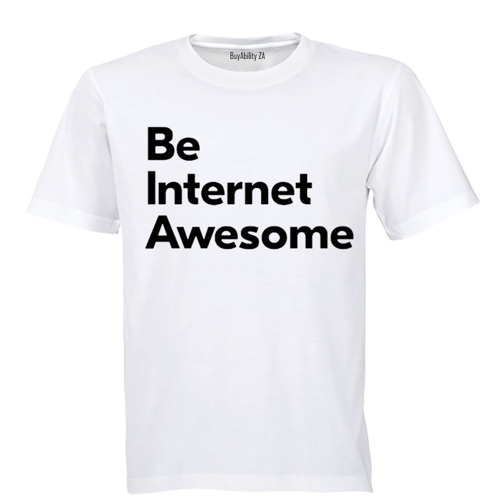 Be Internet Awesome - Adults - T-Shirt - BuyAbility