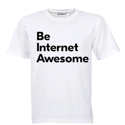 Be Internet Awesome - Adults - T-Shirt - BuyAbility