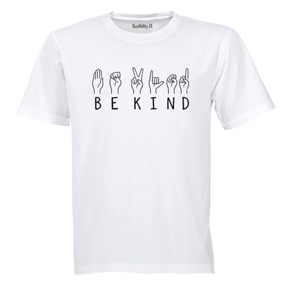 Be Kind Sign Language - Kids T-Shirt - BuyAbility South Africa