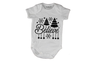 Believe - Christmas Decor - Baby Grow
