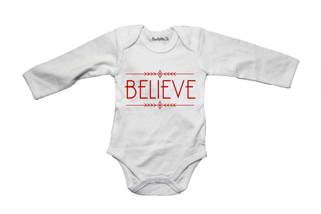 Believe!! - Baby Grow - BuyAbility