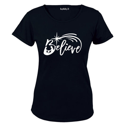 Believe - Christmas - Ladies - T-Shirt