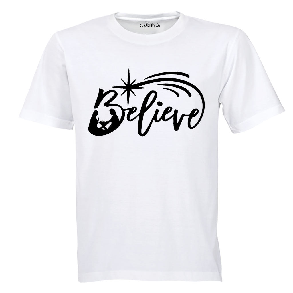 Believe - Christmas - Kids T-Shirt