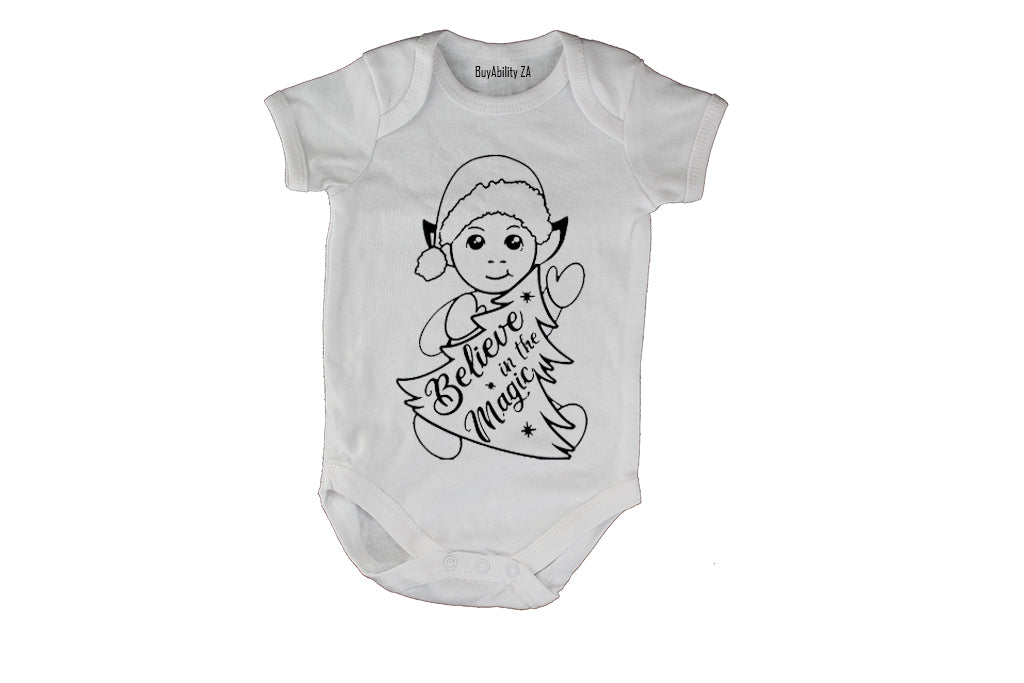 Believe in the Magic - Christmas - Baby Grow