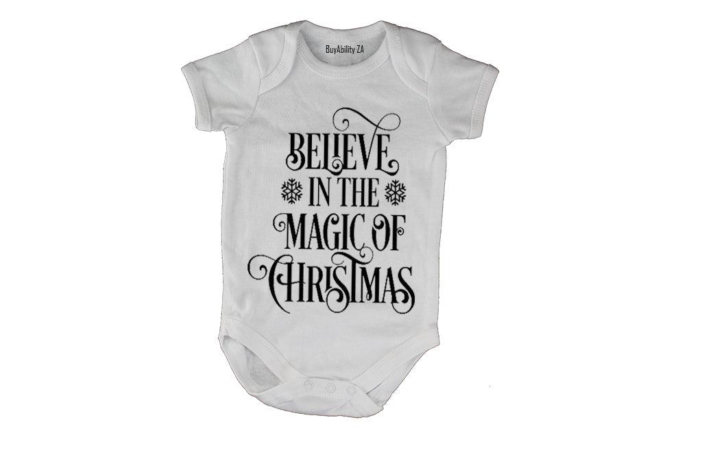 Believe in the Magic of Christmas! - Baby Grow
