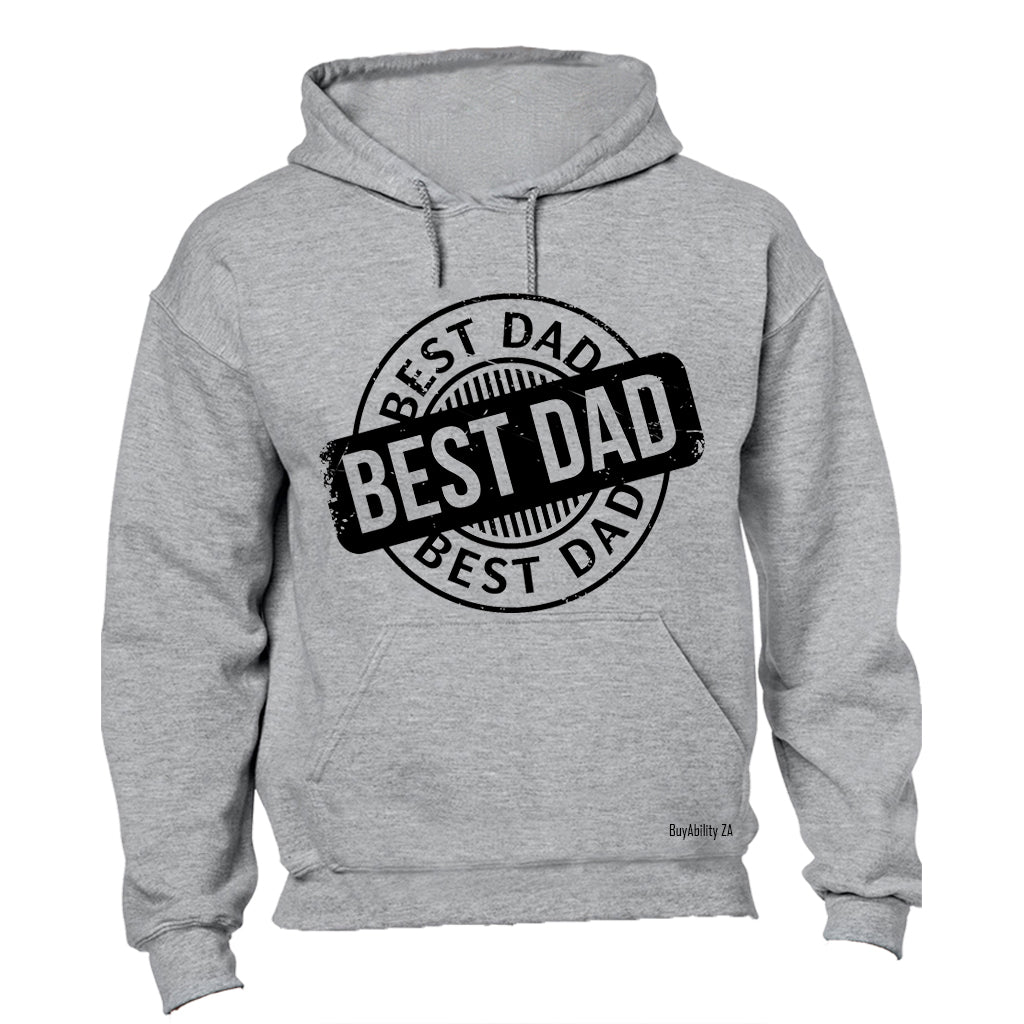 Best Dad - Circular - Hoodie