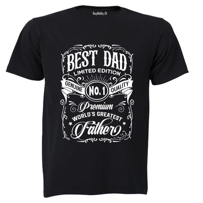 Best Dad - Genuine Quality - Adults - T-Shirt - BuyAbility