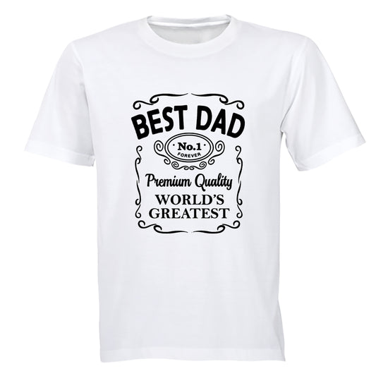 Best Dad - World's Greatest - Adults - T-Shirt - BuyAbility South Africa