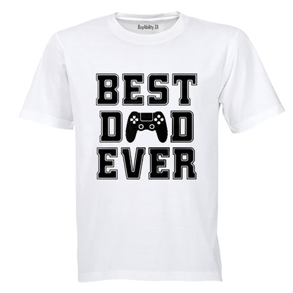 Best Dad Ever - Gamer - Adults - T-Shirt