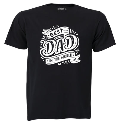 Best Dad In The World - Adults - T-Shirt - BuyAbility South Africa