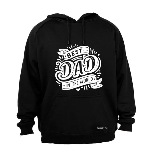 Best Dad In The World - Hoodie - BuyAbility South Africa