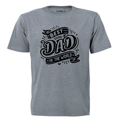 Best Dad In The World - Adults - T-Shirt - BuyAbility South Africa