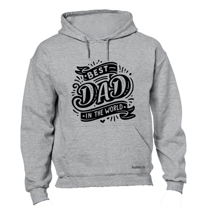Best Dad In The World - Hoodie - BuyAbility South Africa