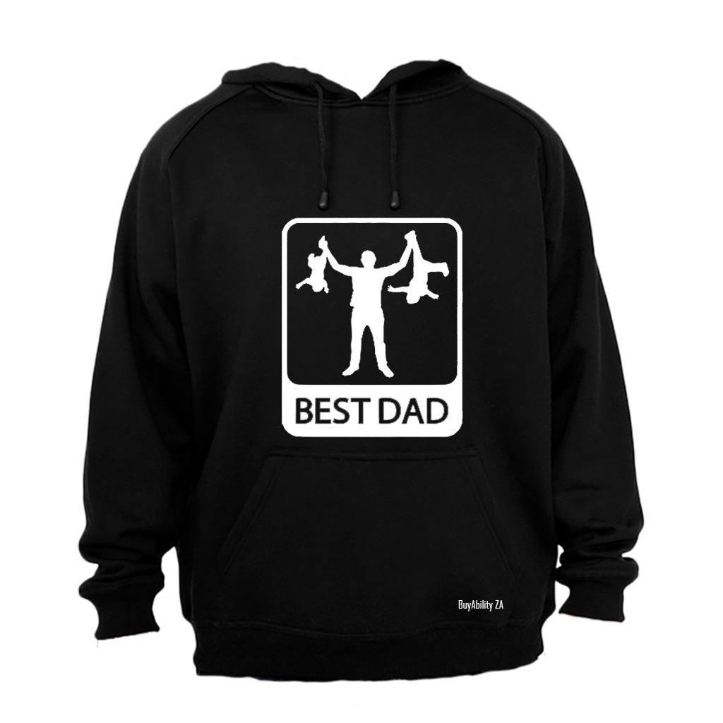 Best Dad with Kids - Hoodie