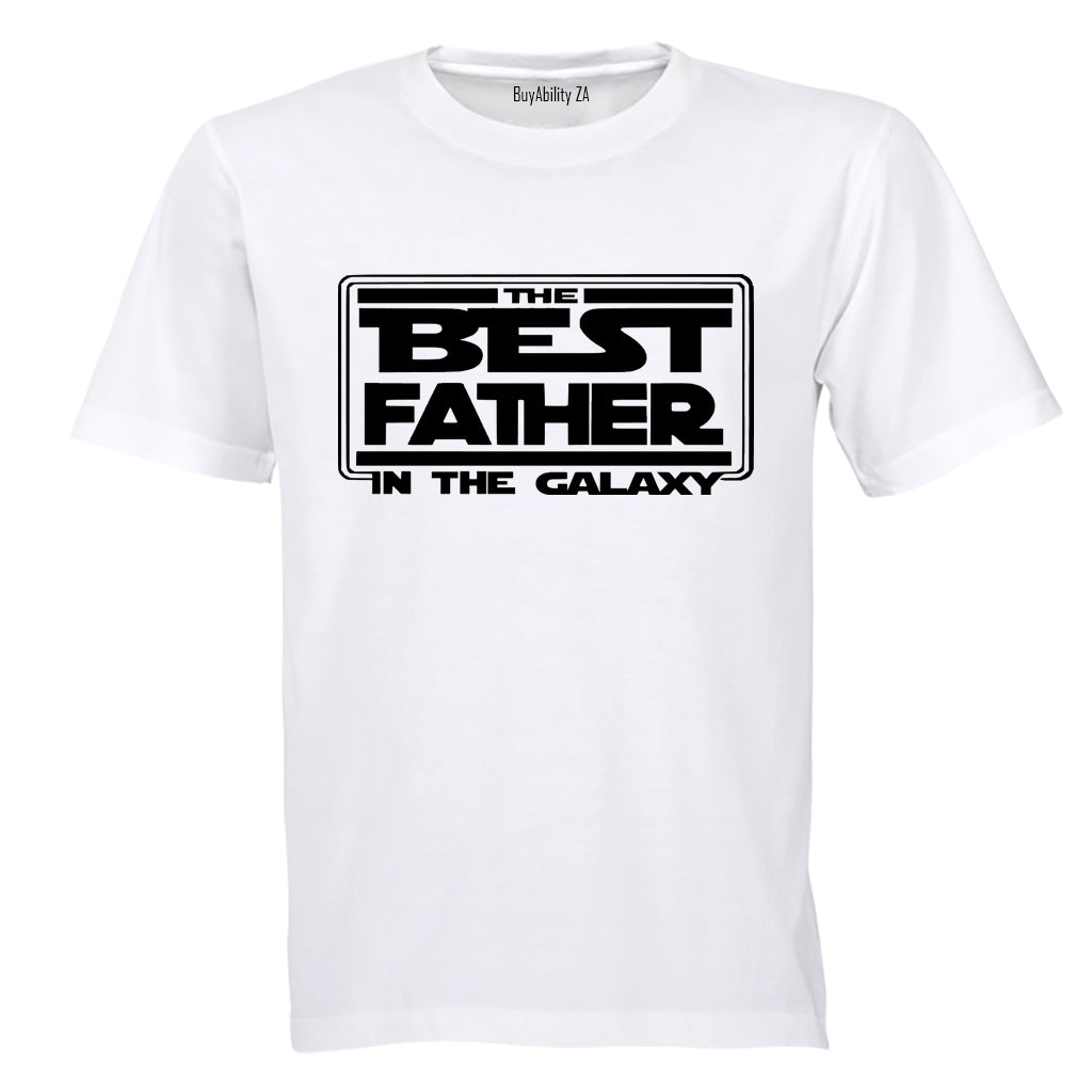 Best Father In The Galaxy - Adults - T-Shirt - BuyAbility