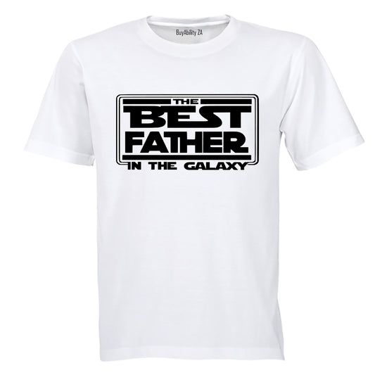 Best Father In The Galaxy - Adults - T-Shirt - BuyAbility